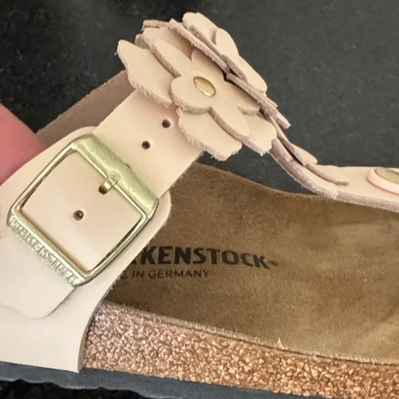Birkenstock Women's Gizeh Sandals - Pink Floral NEW - Picture 4 of 6